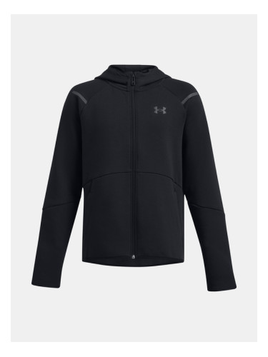 Under Armour UA B Unstoppable Flc FZ Суитшърт детски Cheren