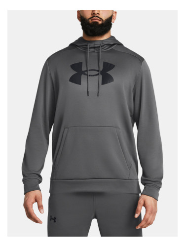 Under Armour UA Armour Fleece Big Logo HD Sweatshirt Siv