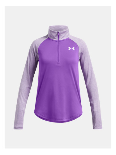 Under Armour Tech Graphic 1/2 Zip Тениска детски Lilav