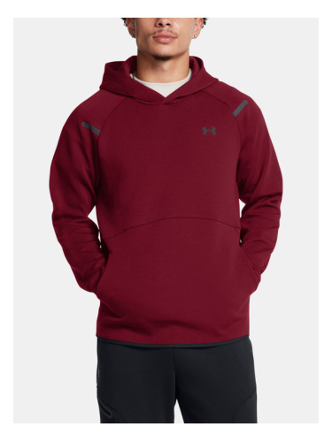 Under Armour UA Unstoppable Flc HD EU Sweatshirt Cherven