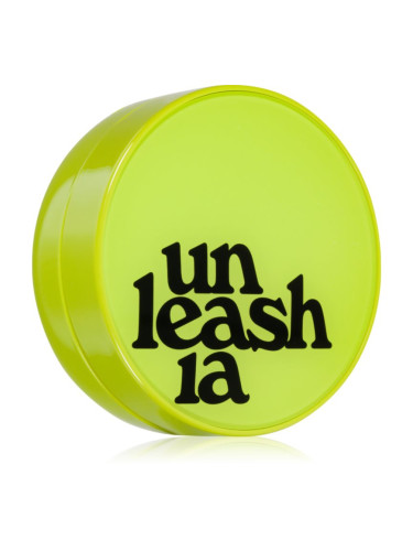 Unleashia Satin Wear Healthy Green Cushion дълготраен грим в гъбичка SPF 30 цвят 18C Seashell 15 гр.