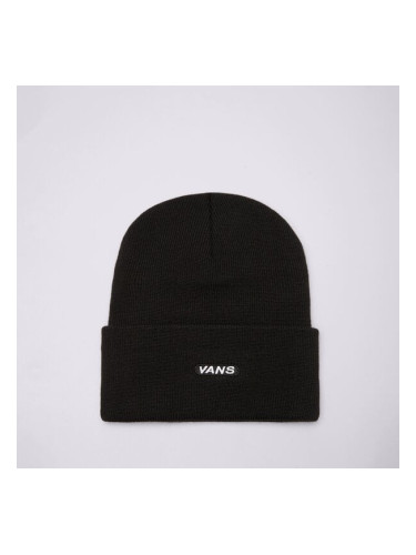 Vans Шапка Bagley Tall Cuff Beanie дамски Аксесоари Зимни шапки VN000HSTBLK1 Черен