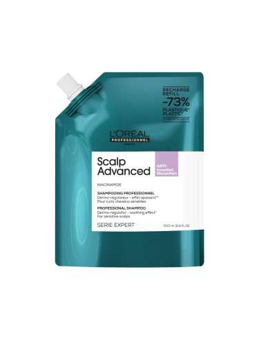 L'Oréal Professionnel Scalp Advanced Anti-Discomfort Professional Shampoo Шампоан за жени Пълнител 500 ml