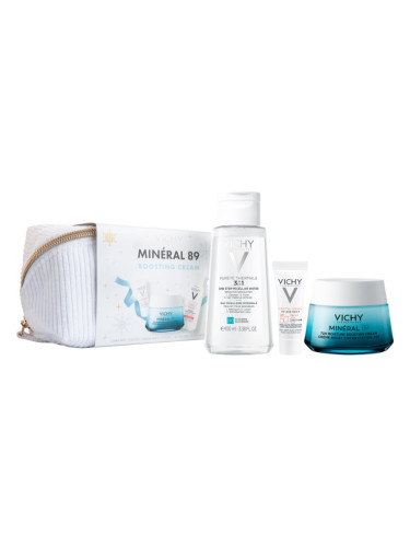 Vichy Minéral 89 Boosting Gift Set коледен подаръчен комплект (за дехидратирана кожа)