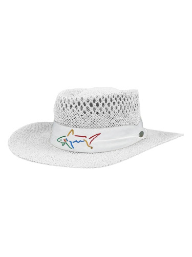 Greg Norman Signature Straw White Шапка