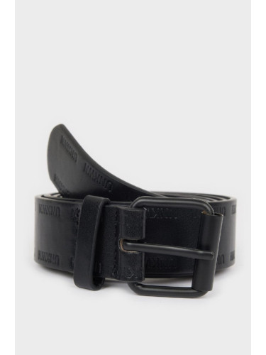 DEFACTO Men's Faux Leather Jean Belt