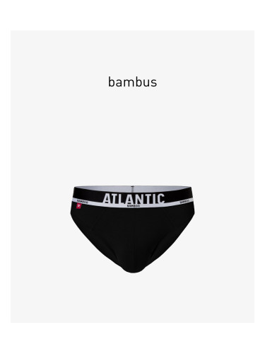 Men's Bamboo Briefs ATLANTIC PREMIUM - black