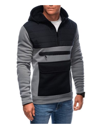 Edoti Men's zip-up sweatshirt