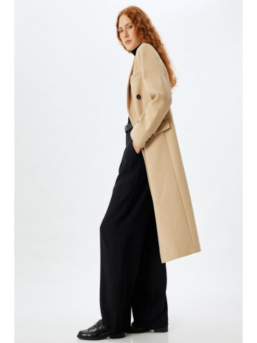 Koton Beige Women's Coat
