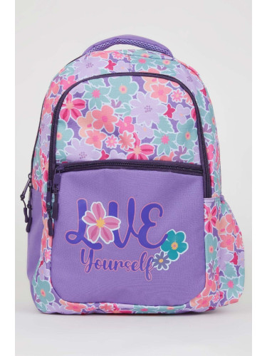 DEFACTO Girl's Printed School Backpack