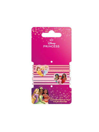 HAIR ACCESSORIES ELASTIC 8 PIECES PRINCESS