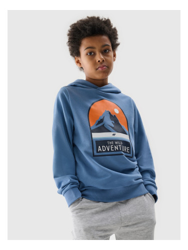 Boys' 4F Hoodie - Blue