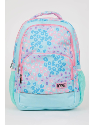 DEFACTO Girl's Printed School Backpack