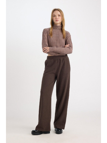 DEFACTO Wide Leg Wide Leg Pocket Laced Long Length Sweatpants