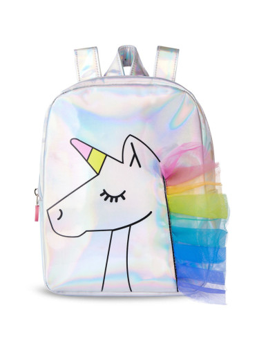 Denokids Unicorn Hologram Girls School Backpack