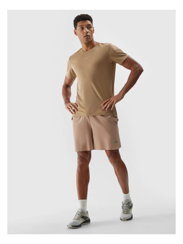 Men's 4F Quick Dry Sports Shorts - Beige