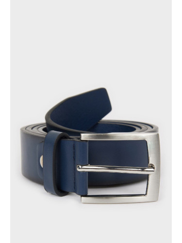 DEFACTO Men's Faux Leather Casual Belt