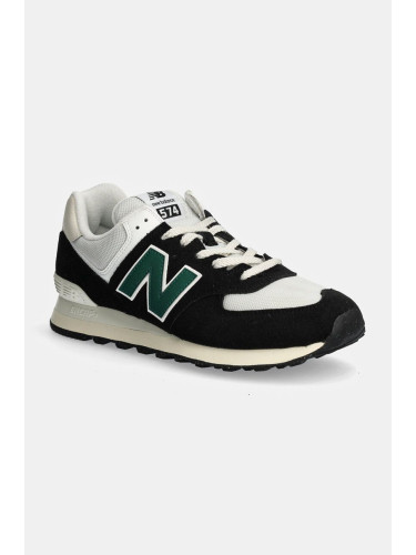 Маратонки New Balance 574 в черно U574RBG