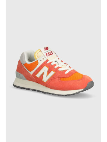 Маратонки New Balance 574 в оранжево U574RCB