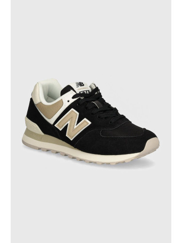 Маратонки New Balance 574 в черно WL574DK2