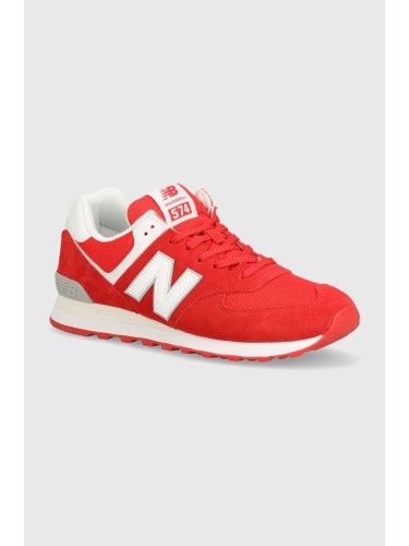 Маратонки New Balance 574 в червено U574GEE