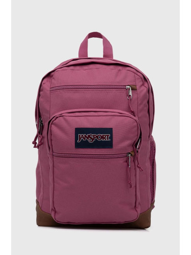 Раница Jansport Cool Student в розово голям размер с изчистен дизайн EK0A5BAK8O11