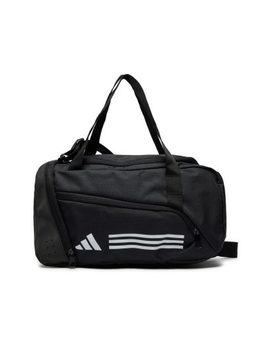 Сак adidas Essentials 3-Stripes Duffel Bag IP9861 Черен