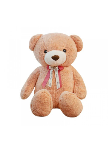 Плюшено мече с панделка, пепел от рози, 160 см