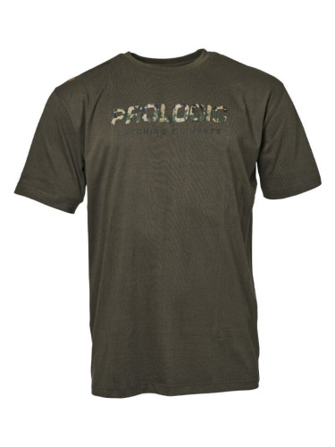 Prologic Тениска Camo Letter T-Shirt Olive Green 2XL