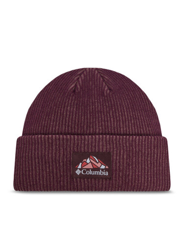 Columbia Шапка Provisions Cuffed Beanie 2092601 Бордо