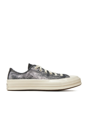 Converse Кецове Chuck 70 Suede Shimmer A10379C Сив