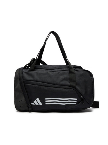 adidas Сак Essentials 3-Stripes Duffel Bag IP9861 Черен