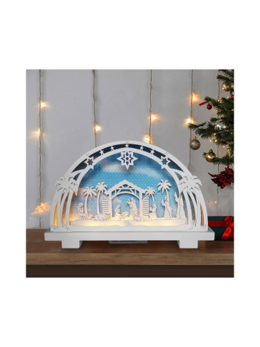 Brilagi - LED коледна декорация LED/2xAA ясли