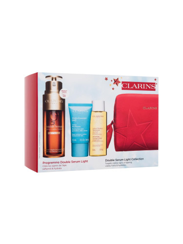 Clarins Double Serum Light Collection Подаръчен комплект