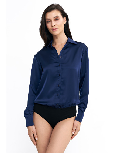 Nife Woman's Body K80 Navy Blue