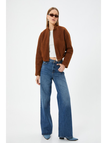 Koton Brown Women's Jacket