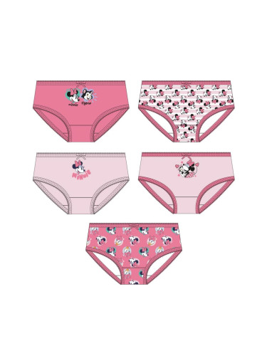 GIRLS' UNDERWEAR SET SINGLE JERSEY 5 PIECES MINNIE