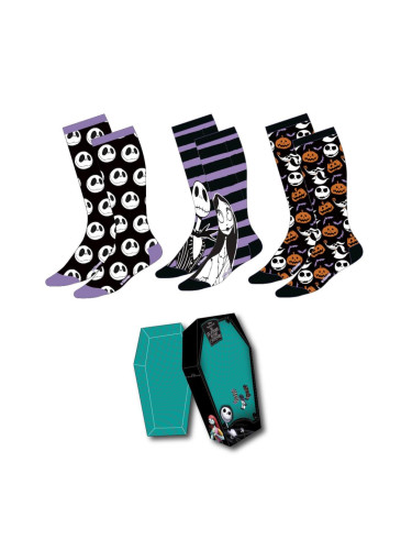 SOCKS PACK 3 PIECES NIGHTMARE BEFORE CHRISTMAS