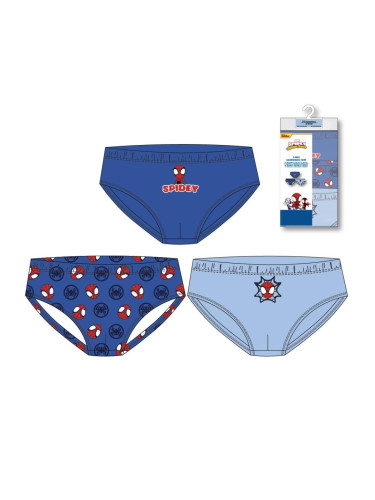 BOYS' UNDERWEAR SET SINGLE JERSEY 3 PIECES SPIDEY