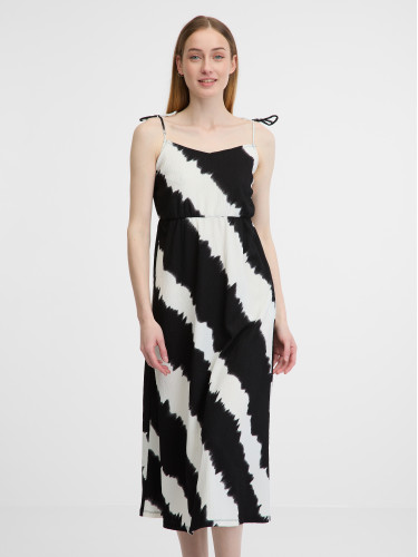 Orsay Black & White Women's Dress - Ladies