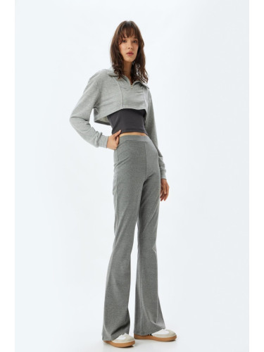 Koton Gray Women's Trousers