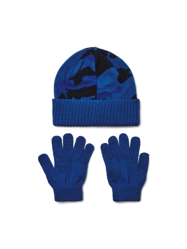 B Beanie/Glove Combo-BLU