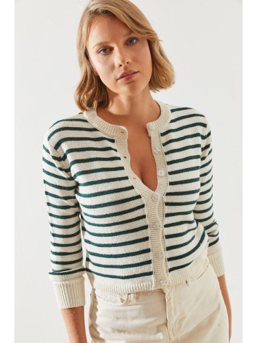 Bianco Lucci Striped Sweater