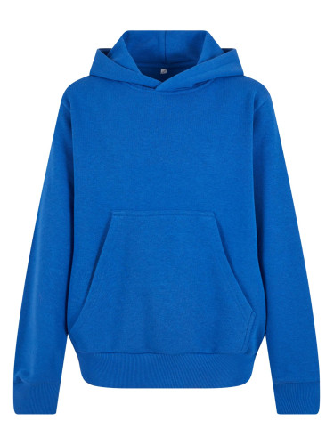 Terry blue boys' hoodie