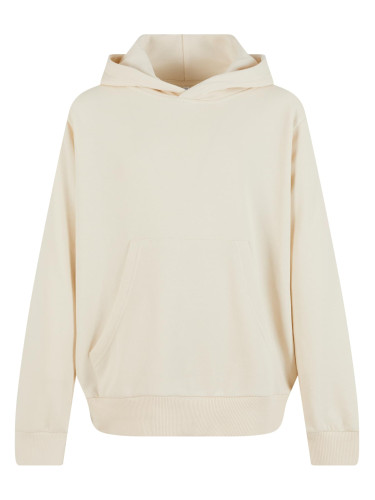 Terry cream boys' hoodie