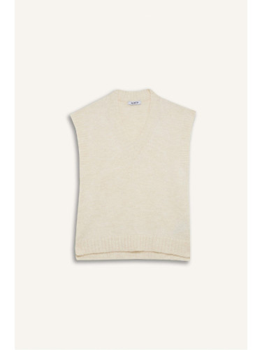 DEFACTO Relax Fit Half Turtleneck Basic Plain Knit Sweater