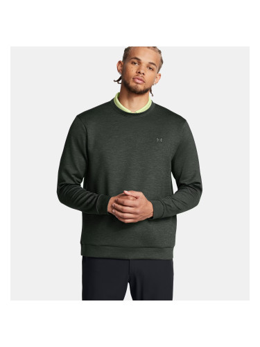 UA Drive Midlayer Crew-GRN