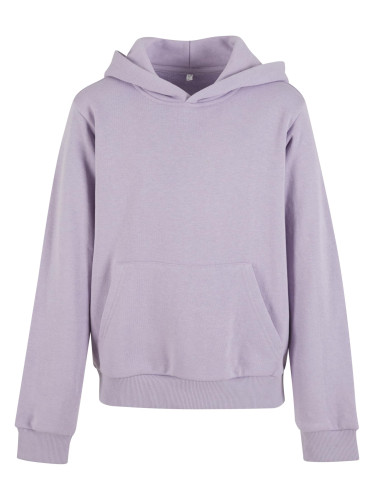 Terry girl's hoodie purple