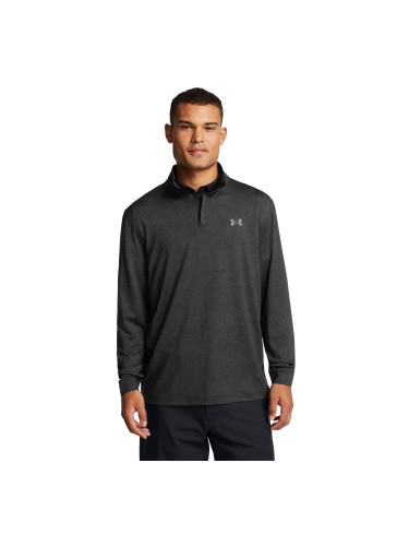 UA Playoff Printed 1/4 Zip-BLK