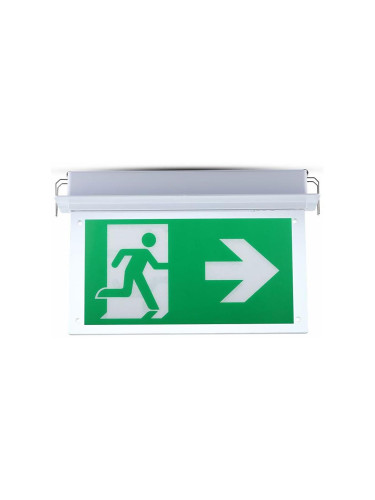 LED Аварийна лампа EMERGENCY EXIT LED/2W/230V 6000K